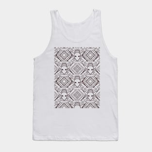 Carrot/Radish and Knife Coat of Arms Tank Top